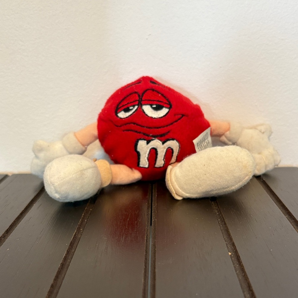 M&M'S Red and White Plush Toy